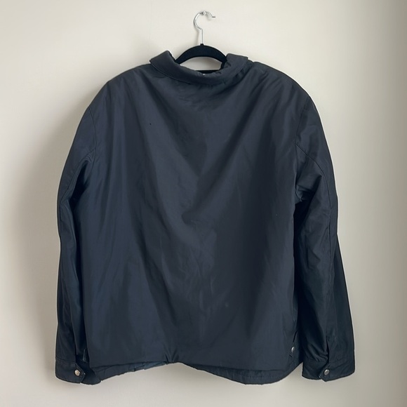 GUESS Men’s Black Full-Zip Lightweight Jacket – Size XXL – Nylon Lining - Picture 7 of 8